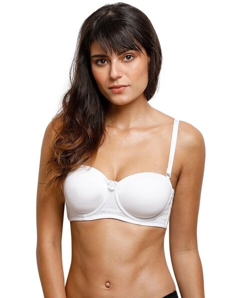 Strapless Bras - White - women - 3 products