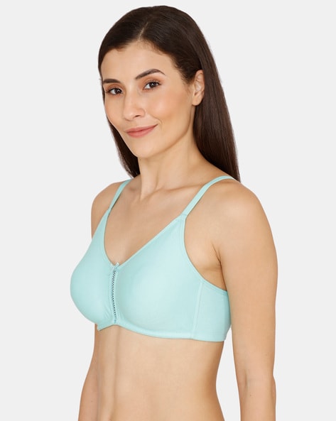Buy Zivame Push Up Wired Low Coverage Bra-Dark Blue at Rs.348 online
