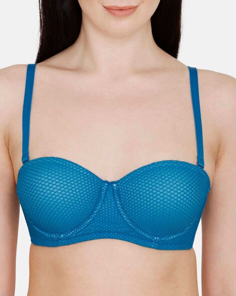 Buy Zivame Beautiful Double Layered Non Wired 3-4th Coverage T-Shirt Bra -  Seaport online