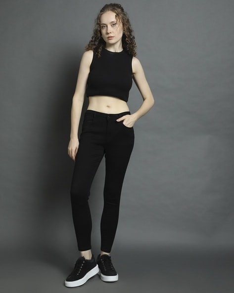 Buy Black Jeans & Jeggings for Women by KRAUS Online