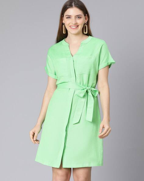 Buy Green Dresses for Women by Oxolloxo Online