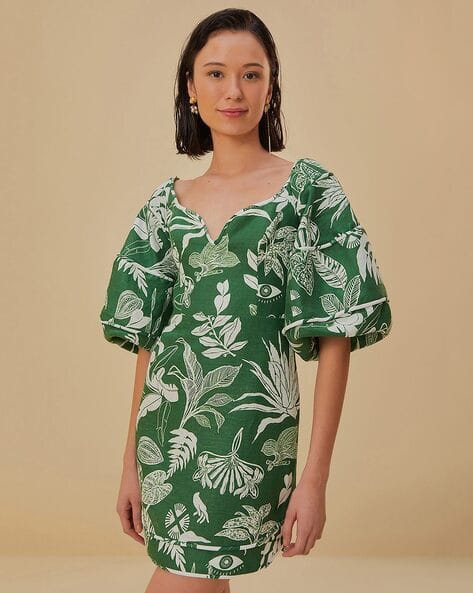 Forest Soul Short Sleeve Mini Dress Forest Soul Short Sleeve Mini Dress