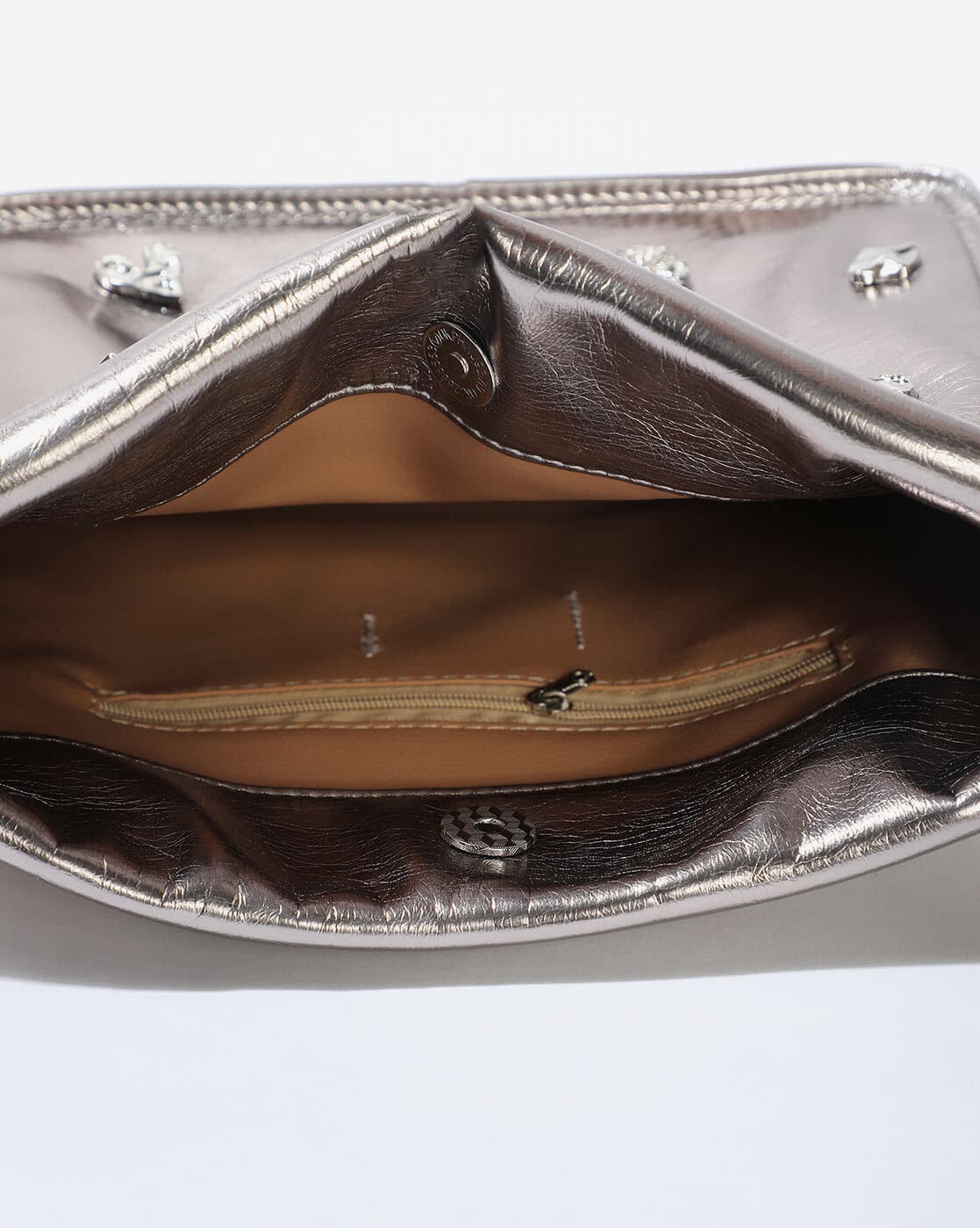 Buy Metallic Silver Handbags for Women by SAM Online | Ajio.com