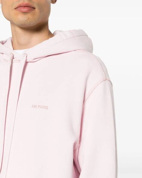 Ami Paris ピンク フード付きパーカー AMI Paris Ami De Coeur パーカー | ピンク | FARFETCH JP