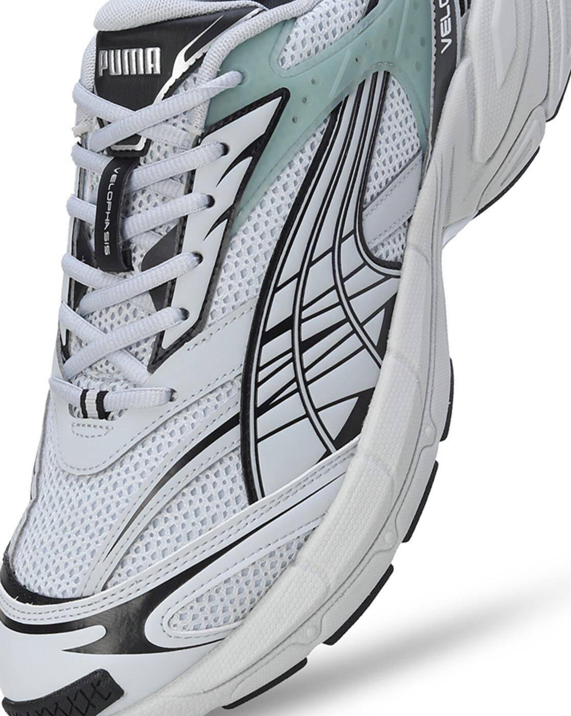 Buy Puma Velophasis Technisch Lace-Up Sneakers Grey Color Men