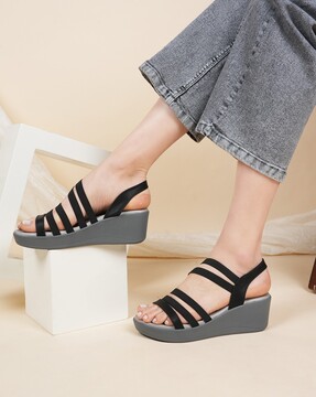 Black store wedges cheap