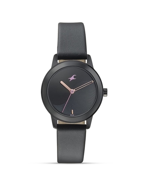 Fastrack black watches for womens hotsell