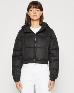 kotty Women Quilted Hooded Bomber Jacket-picture-25