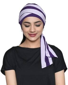 ths Women Striped Turban-picture-29