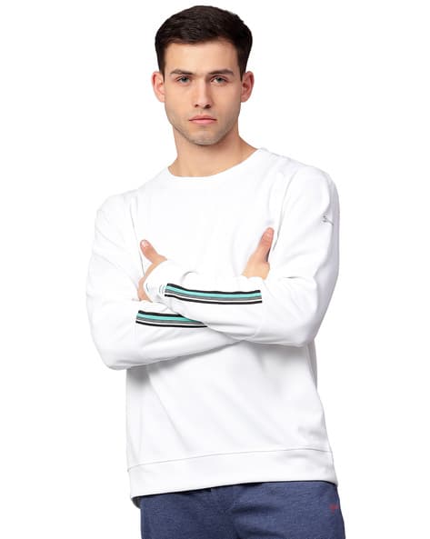 Men Regular Fit Round-Neck T-Shirt