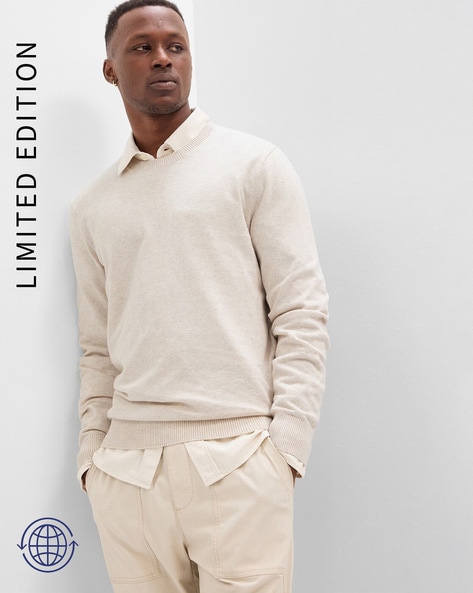 Buy Off White Sweaters Cardigans for Men by GAP Online Ajio