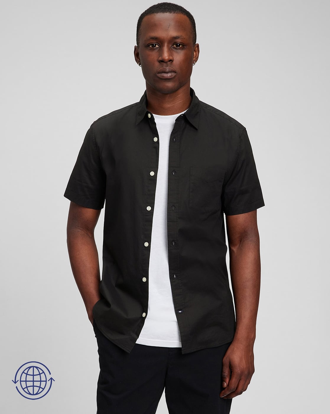 Slim Fit Poplin Shirt