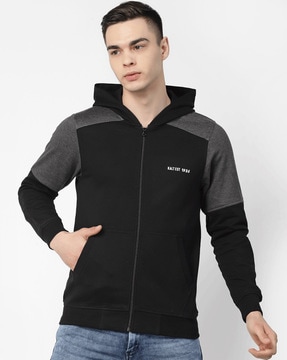 Buy Dark Grey White Black Sweatshirt Hoodies for Men by KALT Online Ajio