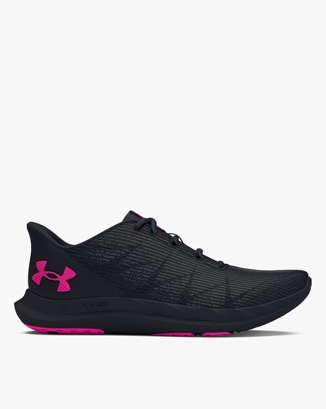 Ladies black running shoes best sale