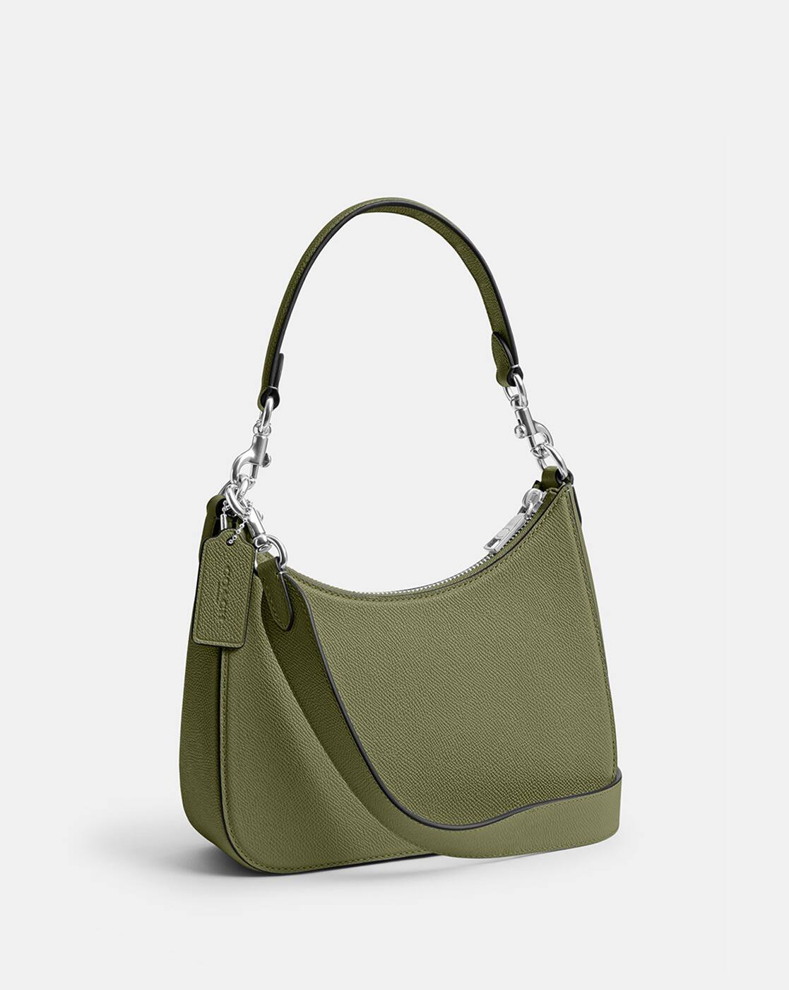 Buy Coach Hobo Mini Crossbody | Green Color Men | AJIO LUXE
