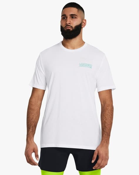 Under Armour Men Photoreal Overlay Loose Fit Crew-Neck T-Shirt