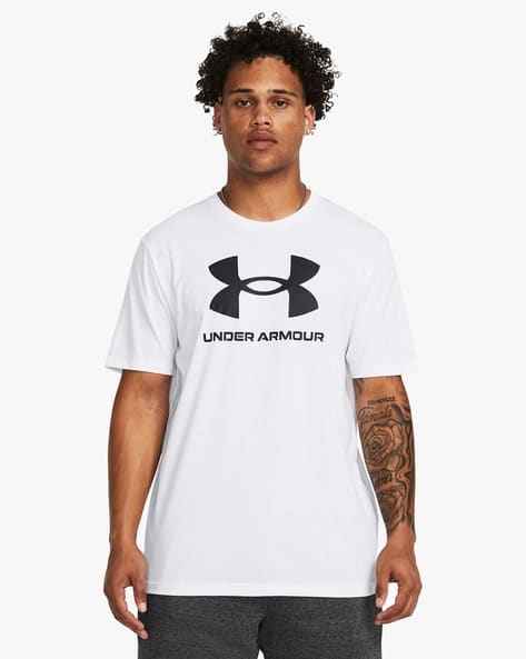 Mens under armour white t shirt