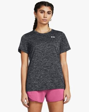 under armour Women Tech Twist Loose Fit Crew-Neck T-Shirt-picture-17
