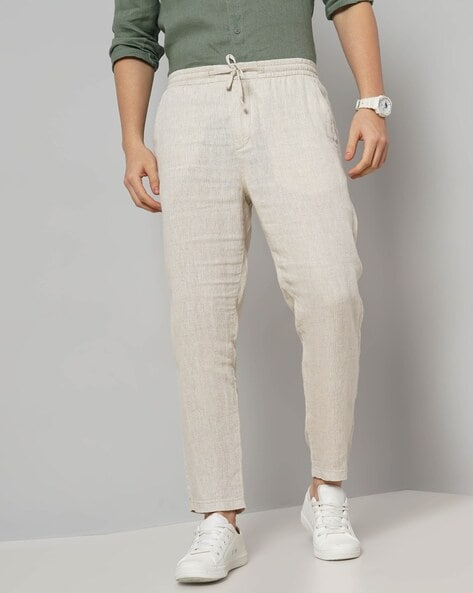 Celio Linen Trousers Bocarp - Men