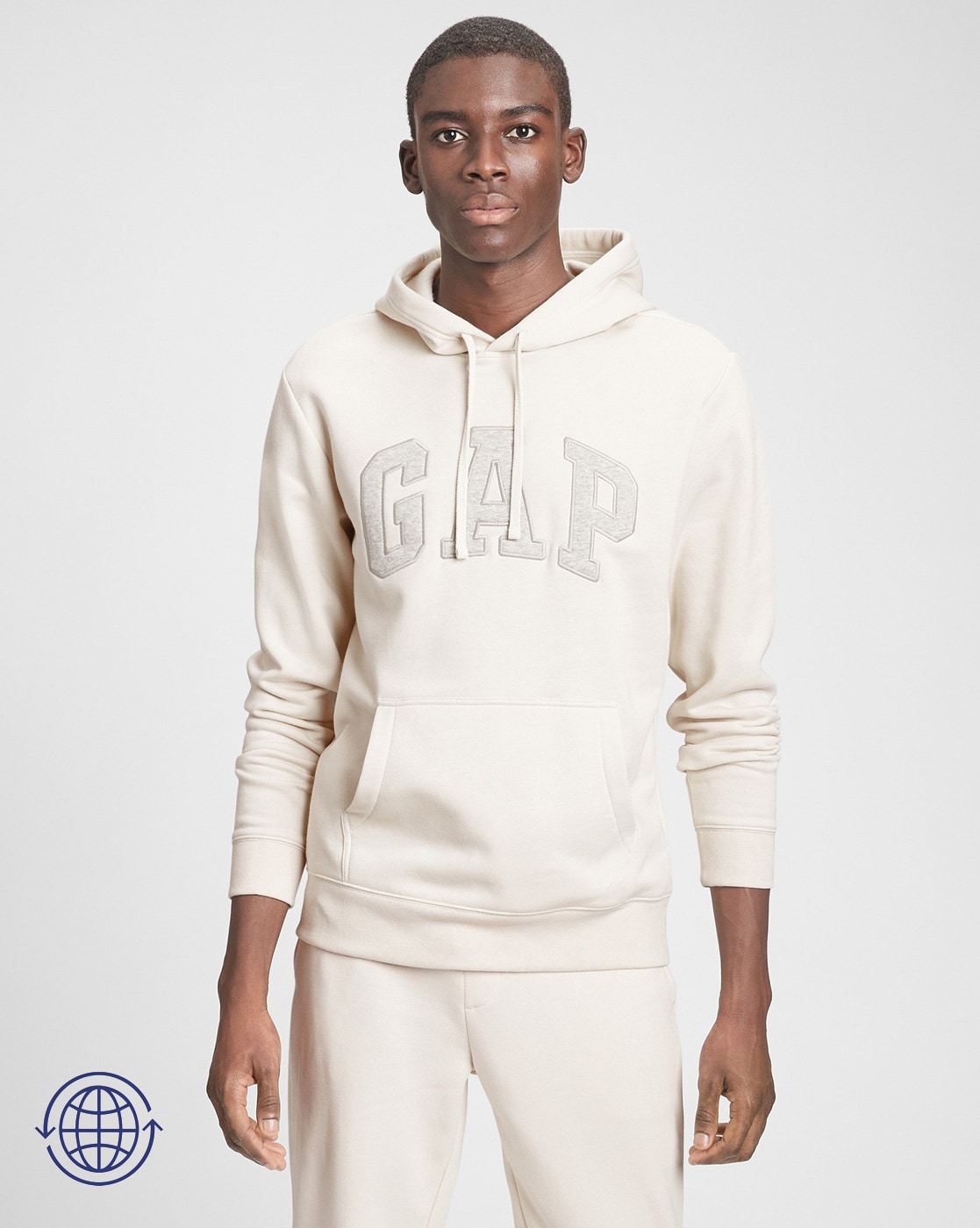 G star outlet white hoodie