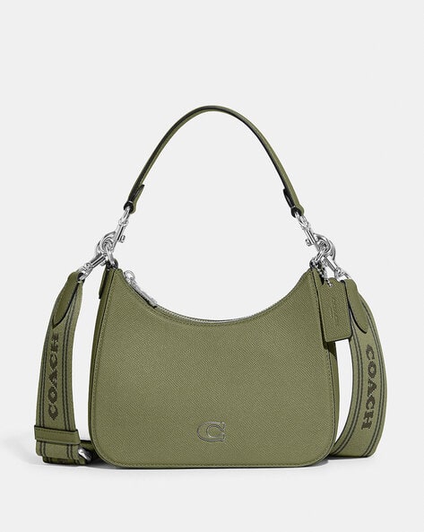 Buy Coach Hobo Mini Crossbody | Green Color Men | AJIO LUXE