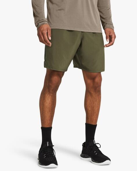 Under Armour Men Woven Wordmark Regular Fit Shorts