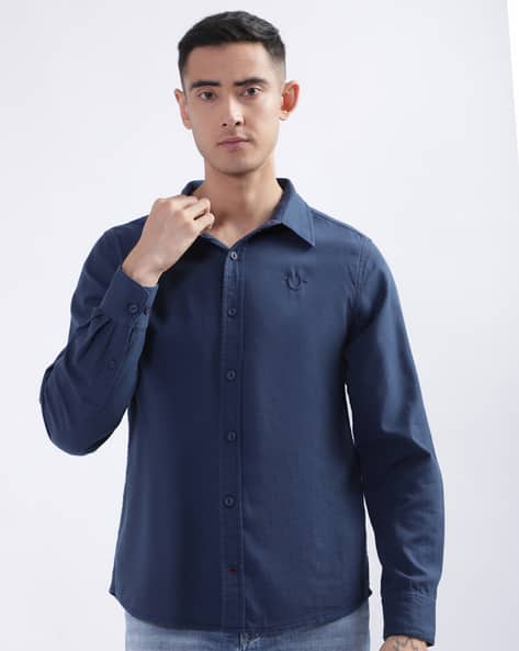 Buy Navy Blue Shirts for Men by TRUE RELIGION Online