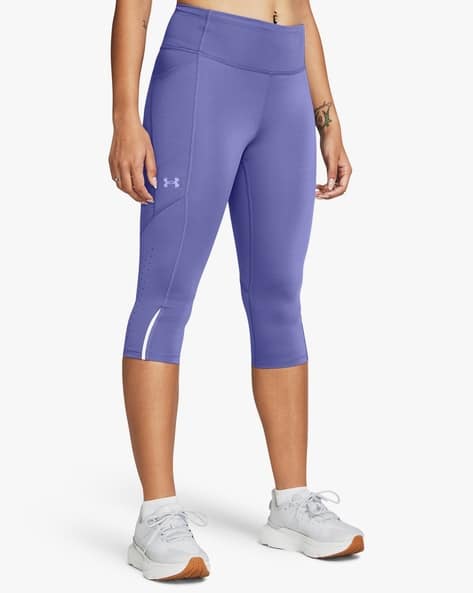 Women Fly Fast Speed Slim Fit Capris - Main Image