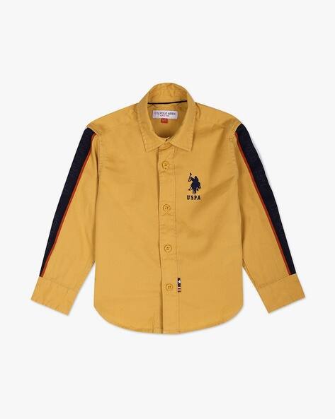 U.S. Polo Assn. Boys Regular Fit Cotton Shirt