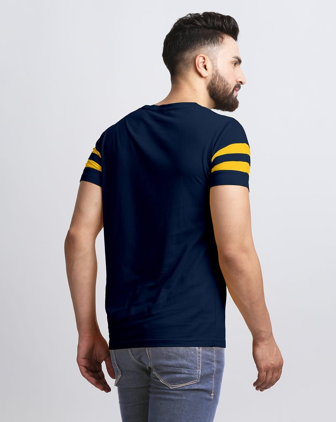 Buy Navy Blue Tshirts for Men by AUSK Online | Ajio.com
