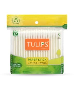 tulips Paper Stick Cotton Buds with Zipper Bag-picture-46