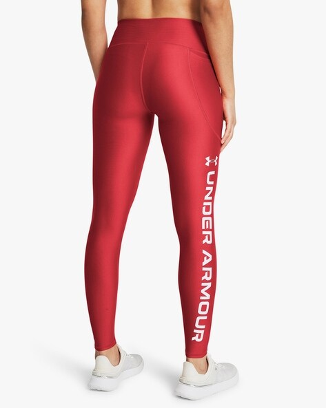 Buy Red Leggings for Women by Under Armour Online Ajio
