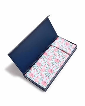 tossido Men Paisley Print Stole & Pocket Square Set-picture-52