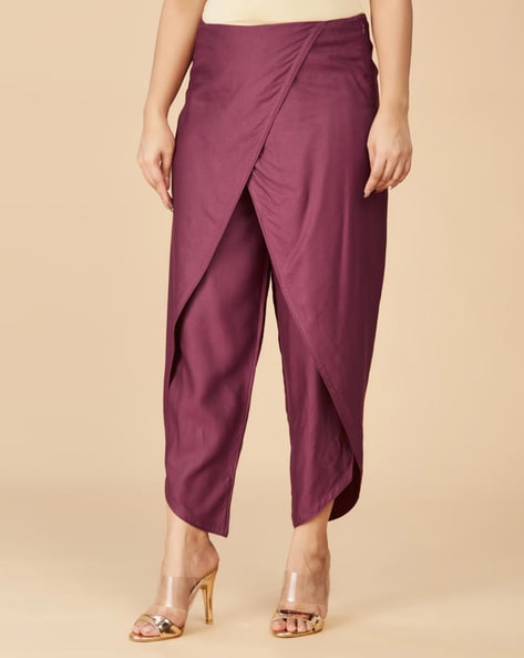 Women Ankle-Length Dhoti Pants Price in India