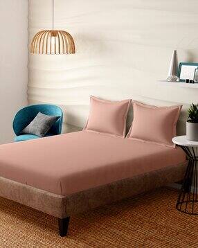 portico Unicorn Dyed 600 TC Cotton Bedsheet-picture-15