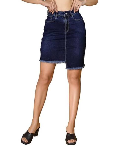 Buy Blue Skirts for Women by ASOS DESIGN Online