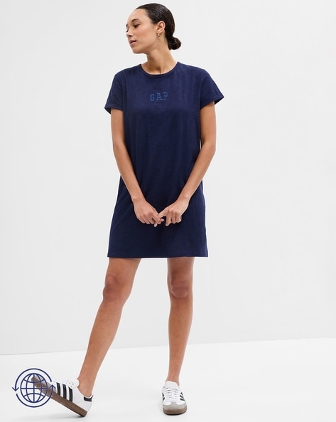 Gap navy on sale blue dress