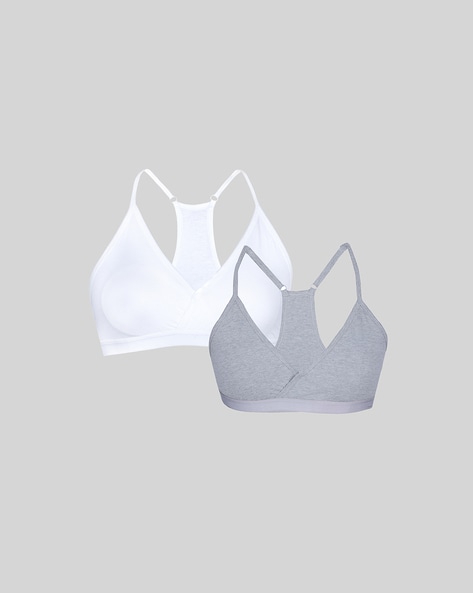 Buy Grey Melange Bras for Women by Dchica Online