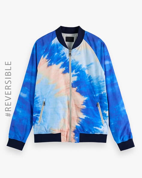 Printed Reversible Bomber Jacket