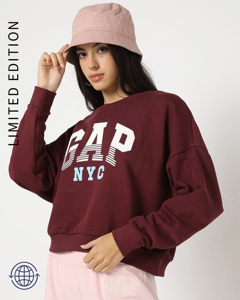 Gap maroon sweatshirt new arrivals