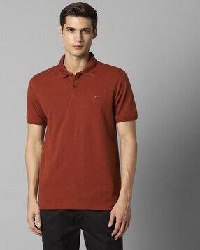 louis philippe Men Slim Fit Polo T-Shirt-picture-49