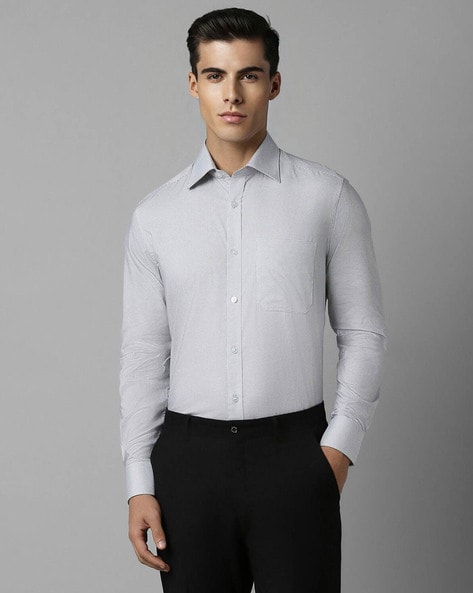 Louis Philippe Men Regular Fit Shirt