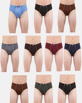 dollar lehar Pack of 10 Regular Briefs-picture-21
