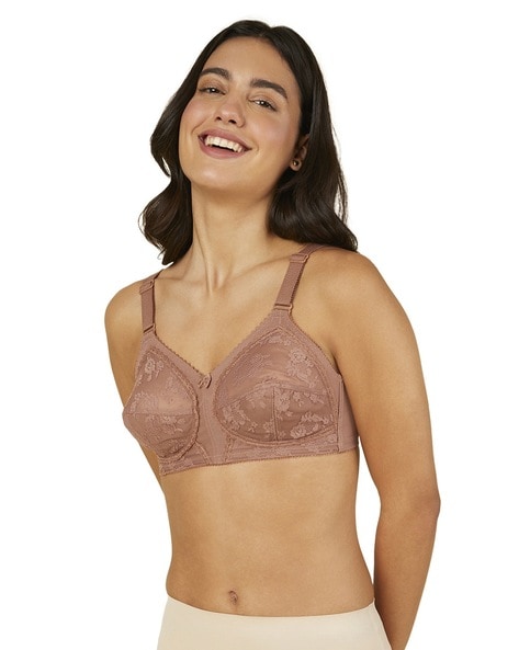 Triumph Women Lace Pattern Minimizer Bra