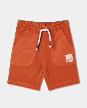 r&b Boys Regular Fit Flat-Front Shorts with Insert Pockets-picture-42