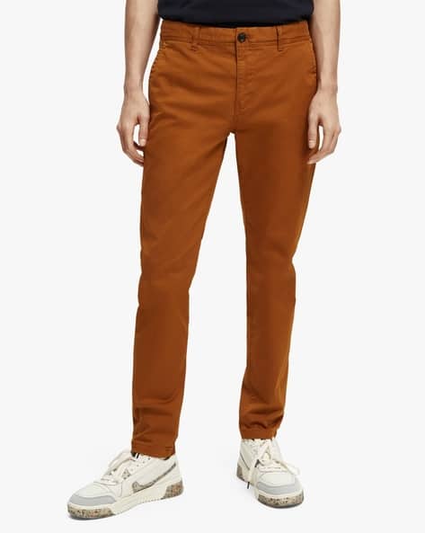 Buy Rust Trousers Pants for Men by SCOTCH SODA Online