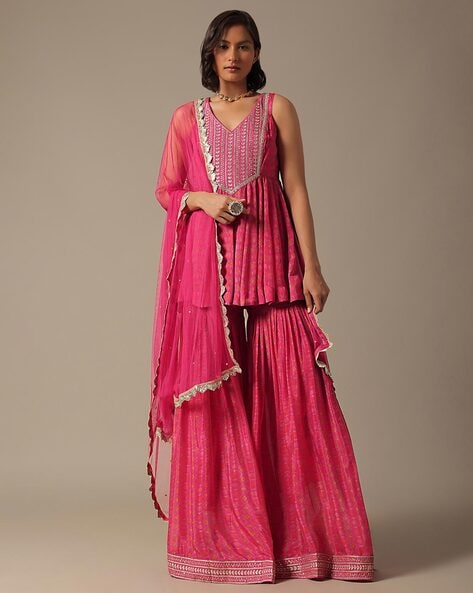 Women Embellished Shararas Price in India
