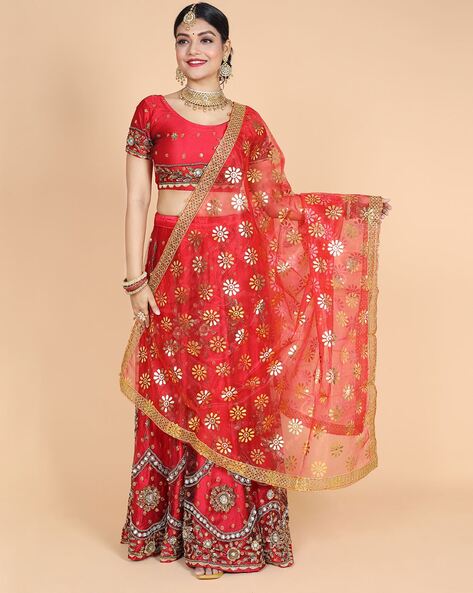 Women Embellished Dupatta Price in India