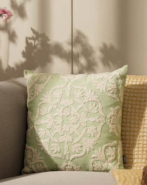 Living Room Green Decorative Pillow Covers Buy Green Cushions