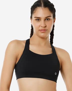 amante Women High Impact Cross Back Sports Bra with Back Closure-picture-13